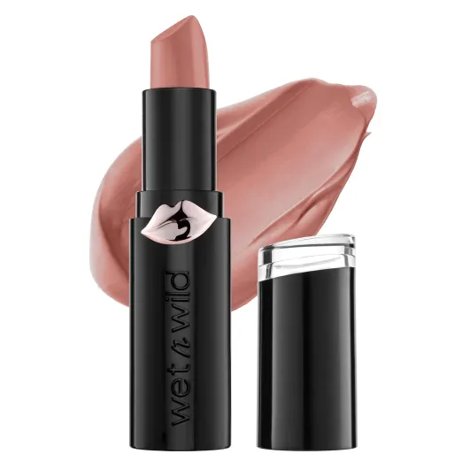 Mega Last Matte Lip Color, Semi Matte Hyaluronic Acid Infused, Long Lasting Full Coverage for a Nourishing Pout, Cruelty-Free & Vegan - Bare it All Bare it All 1 Count (Pack of 1)