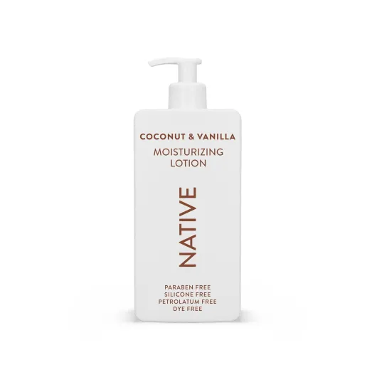 Body Lotion Contains Naturally Derived Plant-Based Moisturizers for Women and Men - Restores Dry Skin, Coconut & Vanilla, 16.5 fl oz