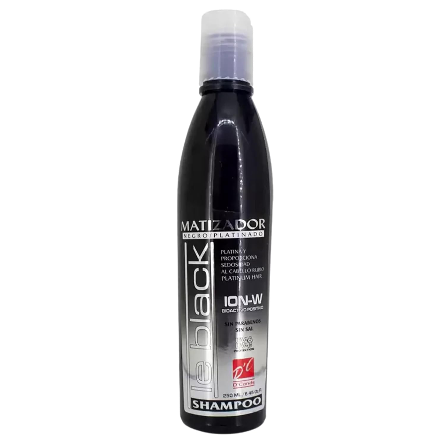 Le Black Purple Toning Shampoo - Shampoo for Blonde Hair, 8.45 Fl Oz, Formal Tone, Black/Platin - Enhance and Maintain Vibrant Blonde Shades with Premium Hair Care Solution