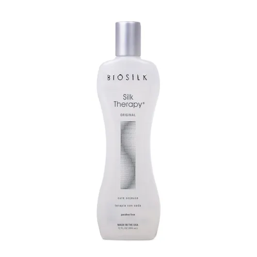 Silk Therapy Original Cure, Reconstructing Treatment For Adding Shine & Helping Prevent Split Ends, Sulfate, Paraben, & Cruelty-Free, 12 Oz 12 Fl Oz (Pack of 1)