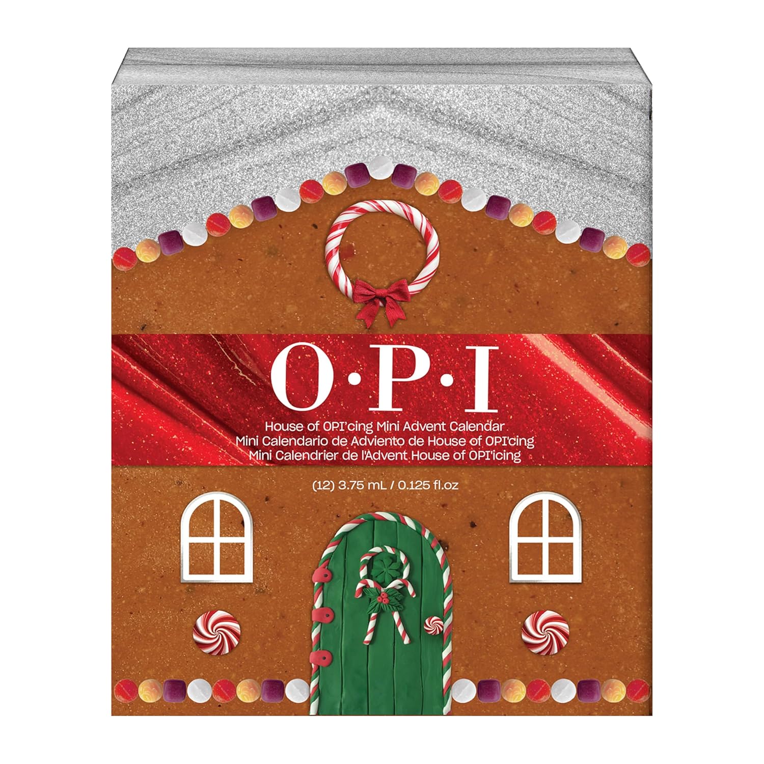 OPI Nail Lacquer Gift Sets - Creme & Shimmer Shades - Chip Resistant Nail Polish - Summer, Fall & Winter Holiday 2025 Collections - Mini Packs 12 Day Advent Calendar - 12PC Mini Nail Lacquer Gift Set