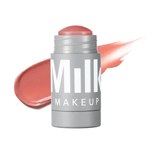Milk Makeup Lip + Cheek Stick – Multi-Use Cream Blush + Lip Color with Mango Butter, Avocado Oil + Apricot Oil – Hydrating, Buildable, Long-Lasting, Vegan Formula Werk - Dusty Rose