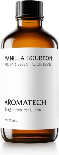 Vanilla Bourbon Aroma Essential Oil Blend: Luxury Hotel Inspired Aromatherapy with Vanilla Bean, Bourbon & Oak Barrel for Ultrasonic Diffusers & Nebulizers - 4 fl oz, 120 mL Vanilla Bourbon 4 Fl Oz (Pack of 1)