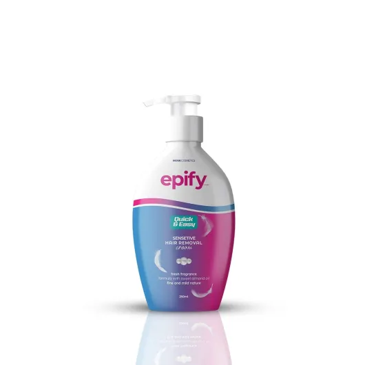 Epify Intimate Hair Removal Cream for Men and Women - Pubic, Bikini Line, Sensitive Areas - 8.45 Fl Oz 1
