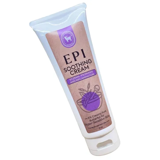 Fresh Off The Goat All-Natural 4 Ounce EPI Lotion is a cruelty-free, handmade lotion that hydrates and moisturizes - Made in the USA