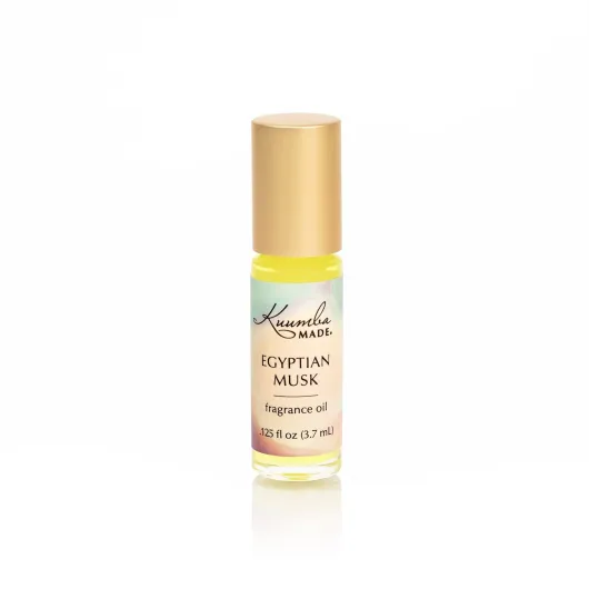Egyptian Musk Fragrance Oil Roll-On 0.125 fl oz (3.7ml) - Rollerball Perfume - Alcohol Free 0.13 Fl Oz (Pack of 1)