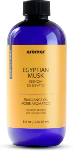 Premium Fragrance Oil - Essential Oil for Diffusers & Home Aromatherapy - Egyptian Musk - 8oz
