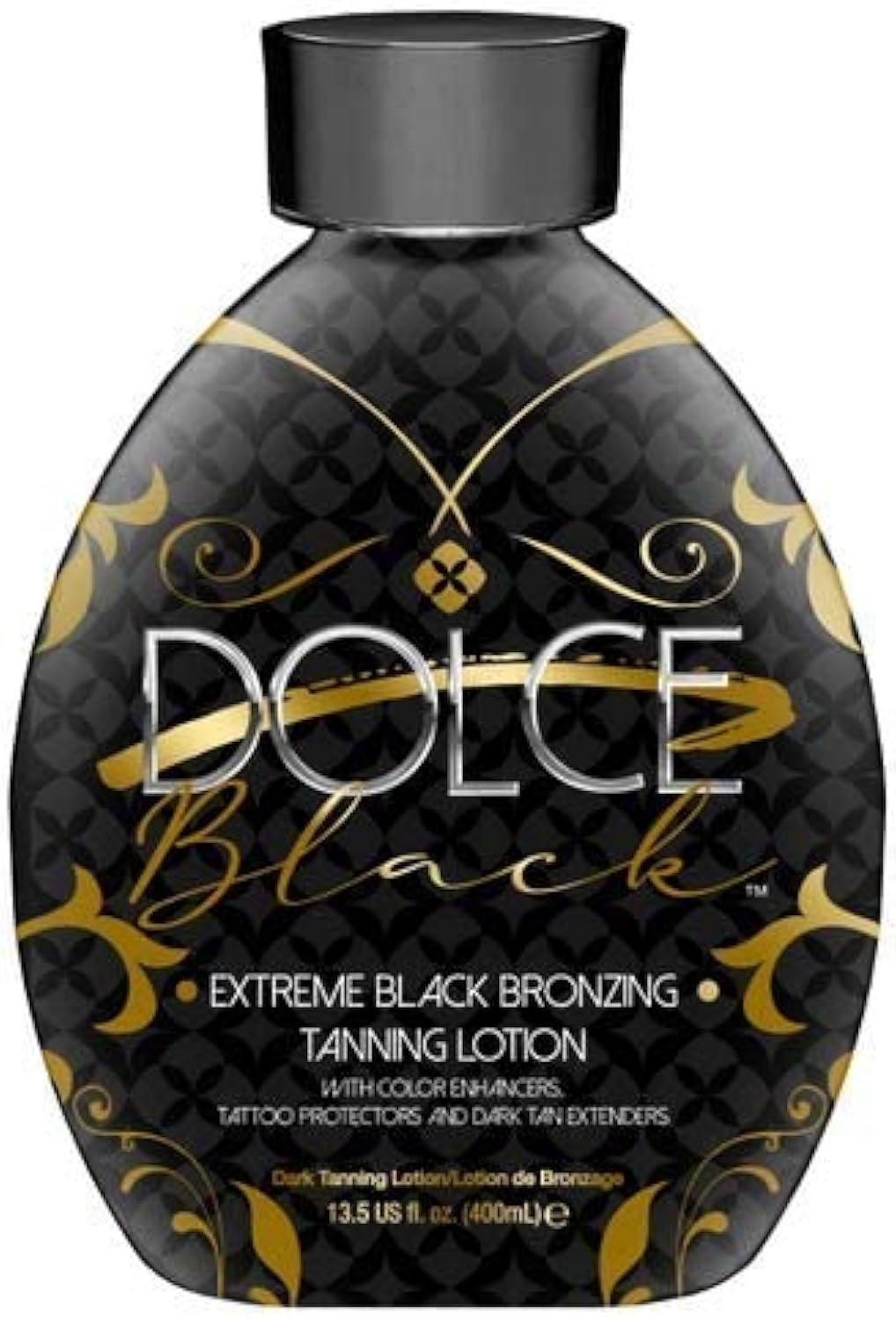 Bronzer Tanning Lotion - Indoor/Outdoor for Tattoo & Color Fade Protection - Anti-Orange, Anti-Aging & Anti-Wrinkle Natural Tanning Bed Lotion