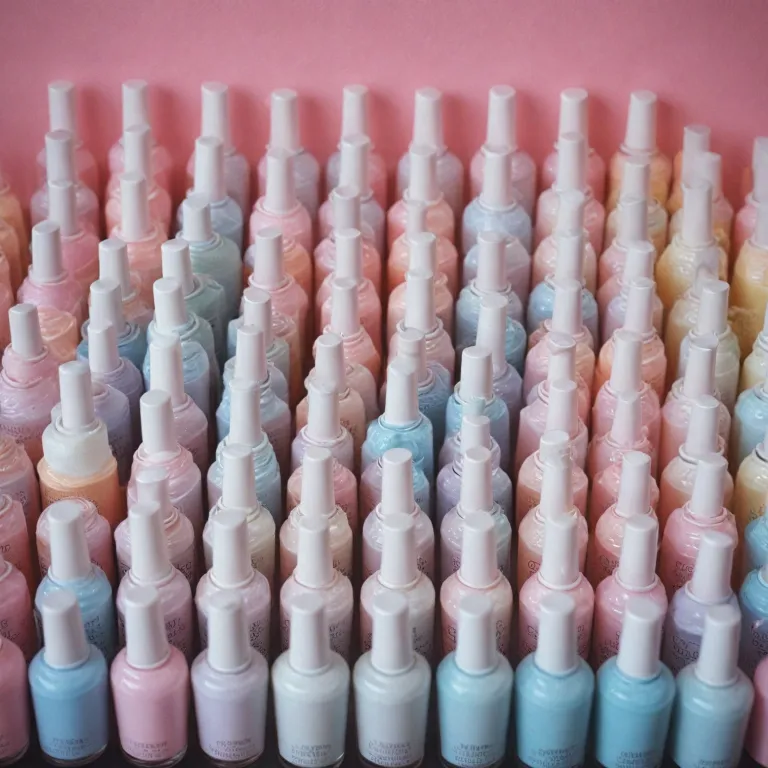 Indulge in the allure of cotton candy nail polish: a sweet touch of luxury for your manicure