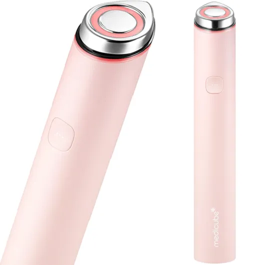 Mini Booster Pro Pink - Affordable At-Home Facial Skin Care Tool for Beginners - Portable Glow Booster for Glass Skin, Boosting Absorption, Korean Skin Care for Teens