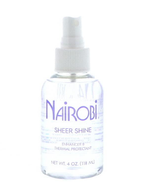 Nairobi sheer shine enhancer thermal protectant oz