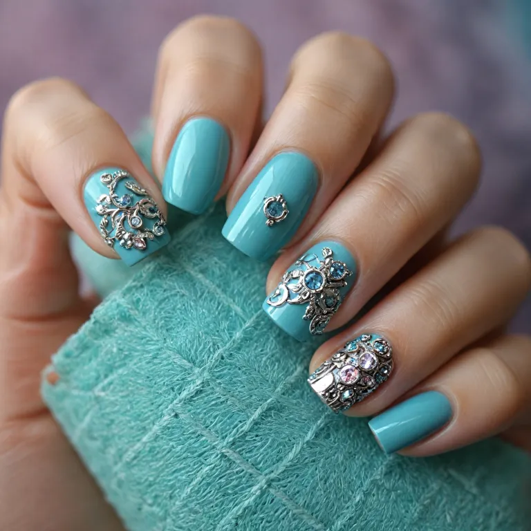 Elevate your manicure with exquisite nail art charms