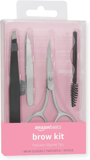 4 Piece Brow Kit, black