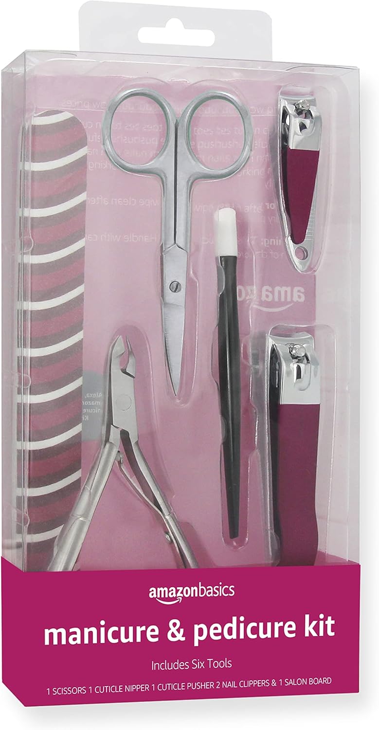 6-Piece Manicure and Pedicure Kit