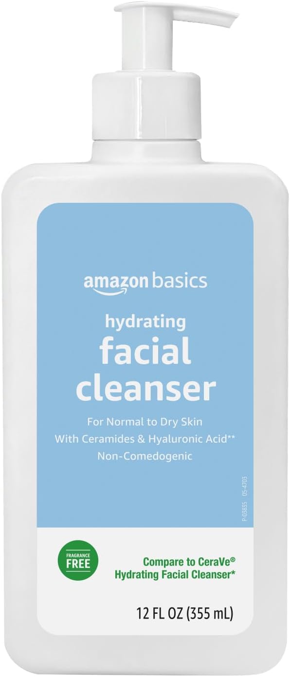 Hydrating Facial Cleanser, 12 Fl Oz, Pack of 1