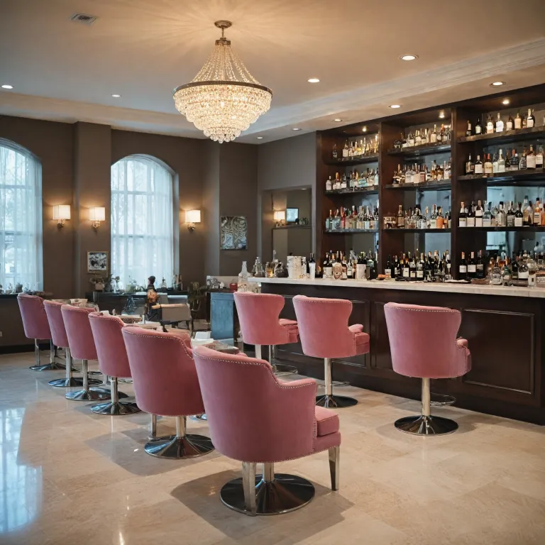 Where to find a luxury nail salon with alcohol near you for the ultimate pampering experience