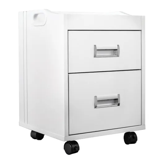 Pedicure Trolley Pedicure Cart ALERAII Pedi Cart Nail Salon Furniture & Equipment White