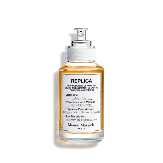 Maison Margiela - Replica - Jazz Club Eau de Toilette - Warm & Spicy Scent - With Vanilla, Rum Accord, & Tobacco 1.0 Fl Oz