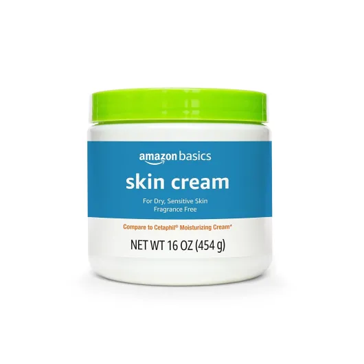 Ultra Moisturizing Skin Cream for Dry & Sensitive Skin, Dermatologist Tested, Fragrance Free, 16 Ounce, 1 Pound (Pack of 1) (Previously Solimo)
