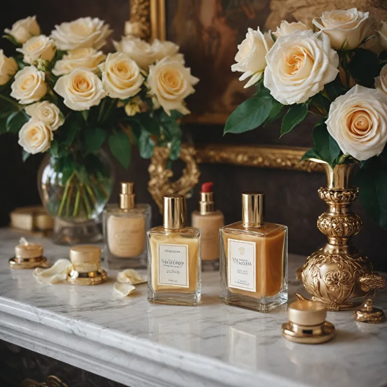 The allure of vanilla powder perfume in luxury cosmetics