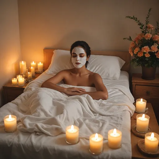 Indulge in the ultimate skincare ritual with a heated face mask