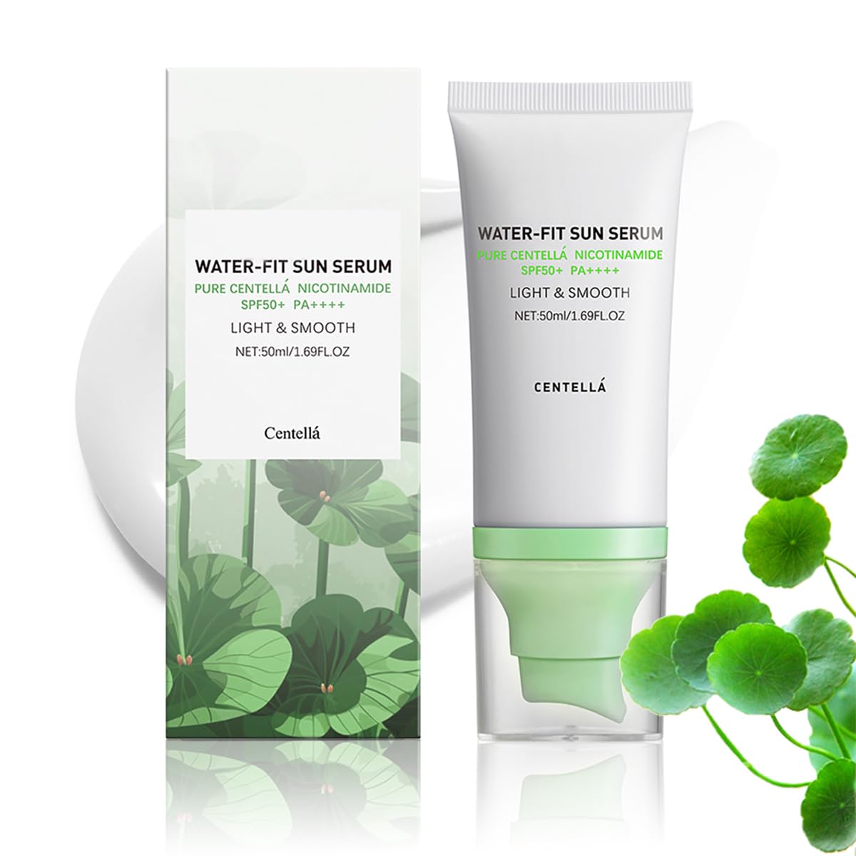 𝐶𝑒𝑛𝑡𝑒𝑙𝑙á Sunscreen SPF50 PA++++, 50ML Madagascar Face Sun Screen Long-Lasting Protection (1 PCS) 1.76 Ounce (Pack of 1)