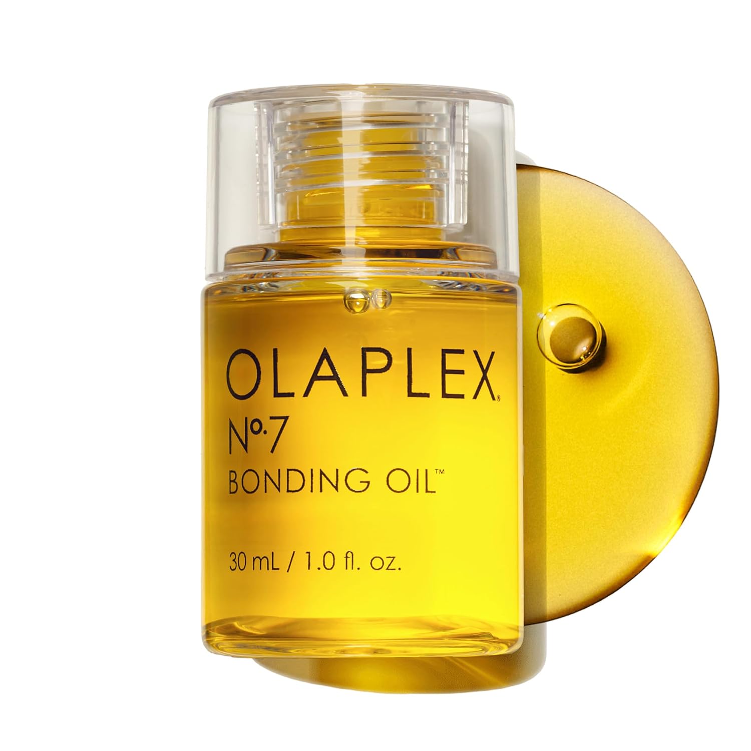 Olaplex No - 7 Bonding Oil, Concentrated High Shine Heat Protectant - Visibly Smooths & Softens Hair - Added Color Vibrancy - Up to 72 Hour Frizz Control - For All Hair Types - 1 fl oz 1.01 Fl Oz (Pack of 1)
