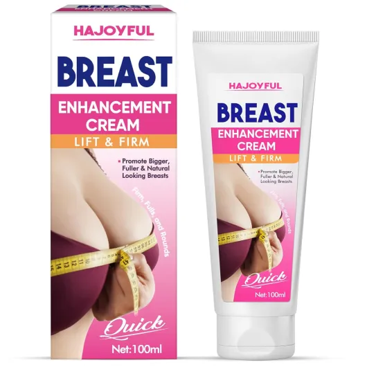 Breast Enhancement Cream-Fast Acting Formula for Breast Growth Lifting & Firming, Non-Greasy Cream for Visibly Fuller & Firmer Bust Line, Easy-to-Apply
