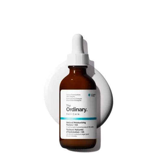 The Ordinary Hair Care Natural Moisturizing Factors + Hyaluronic Acid, Lightweight Hydrating Scalp Serum with Hyaluronic Acid and Squalane, 2 Fl Oz 2 Fl Oz (Pack of 1)