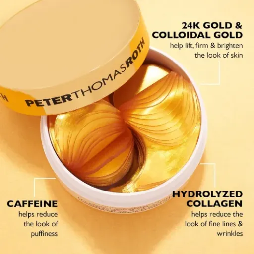 Peter Thomas Roth 24K Gold Eye Patches Review: cooling patches that feel fancy but cost a lot